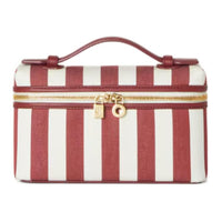 Loro Piana ExtraPocket Cotton Shoulder Bag Crossbody Bag Handbag Mini Kids' Red & White