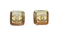 CHANEL Earrings Women's Gold