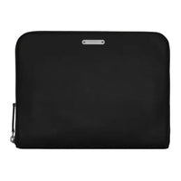 SAINT LAURENT Calfskin Laptop Bag Clutch Regular Men's Black