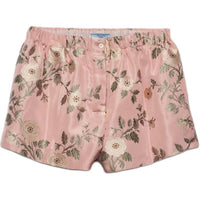 PRADA SS24 Casual Shorts Women's Begonia Pink