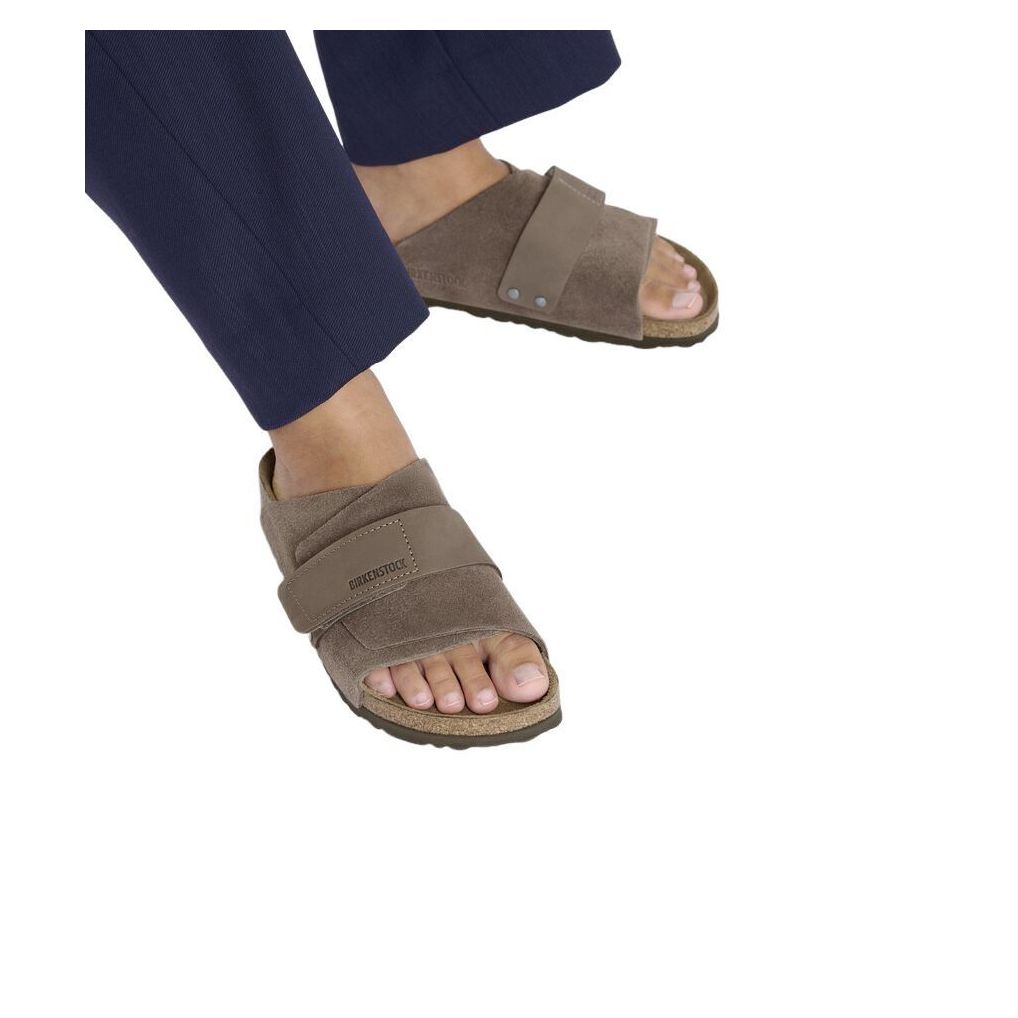 Birkenstock Kyoto Nubuck-Suede 'Concrete Gray' 1029137