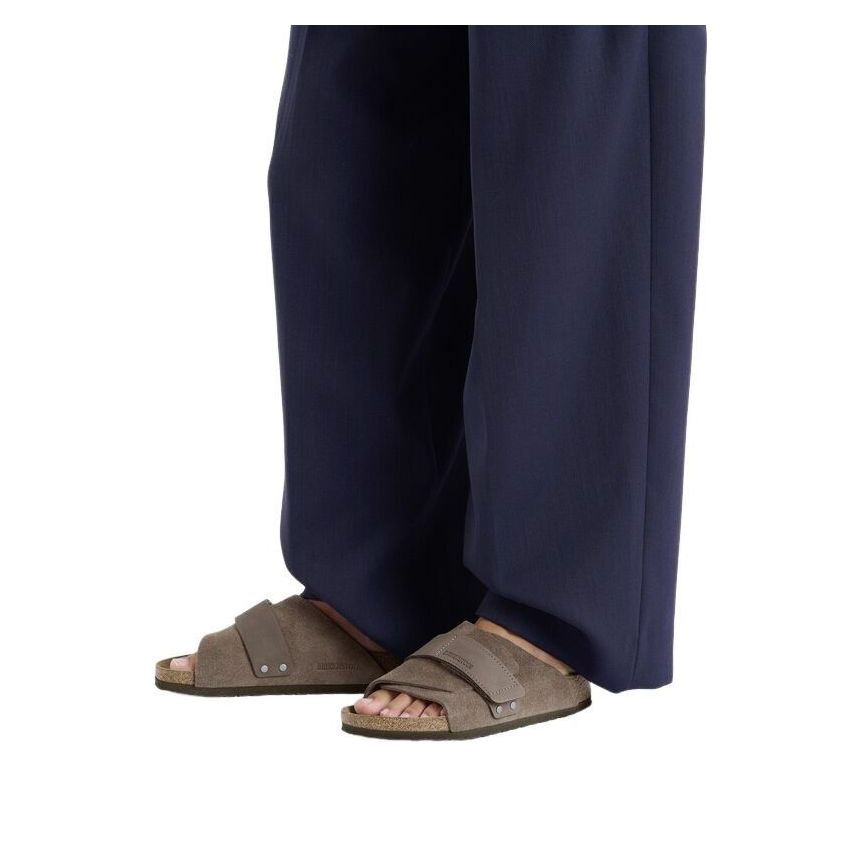 Birkenstock Kyoto Nubuck-Suede 'Concrete Gray' 1029137