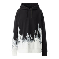 Onitsuka Tiger Flame Graphic Hoodie 'Black Off White' 2183B023-002