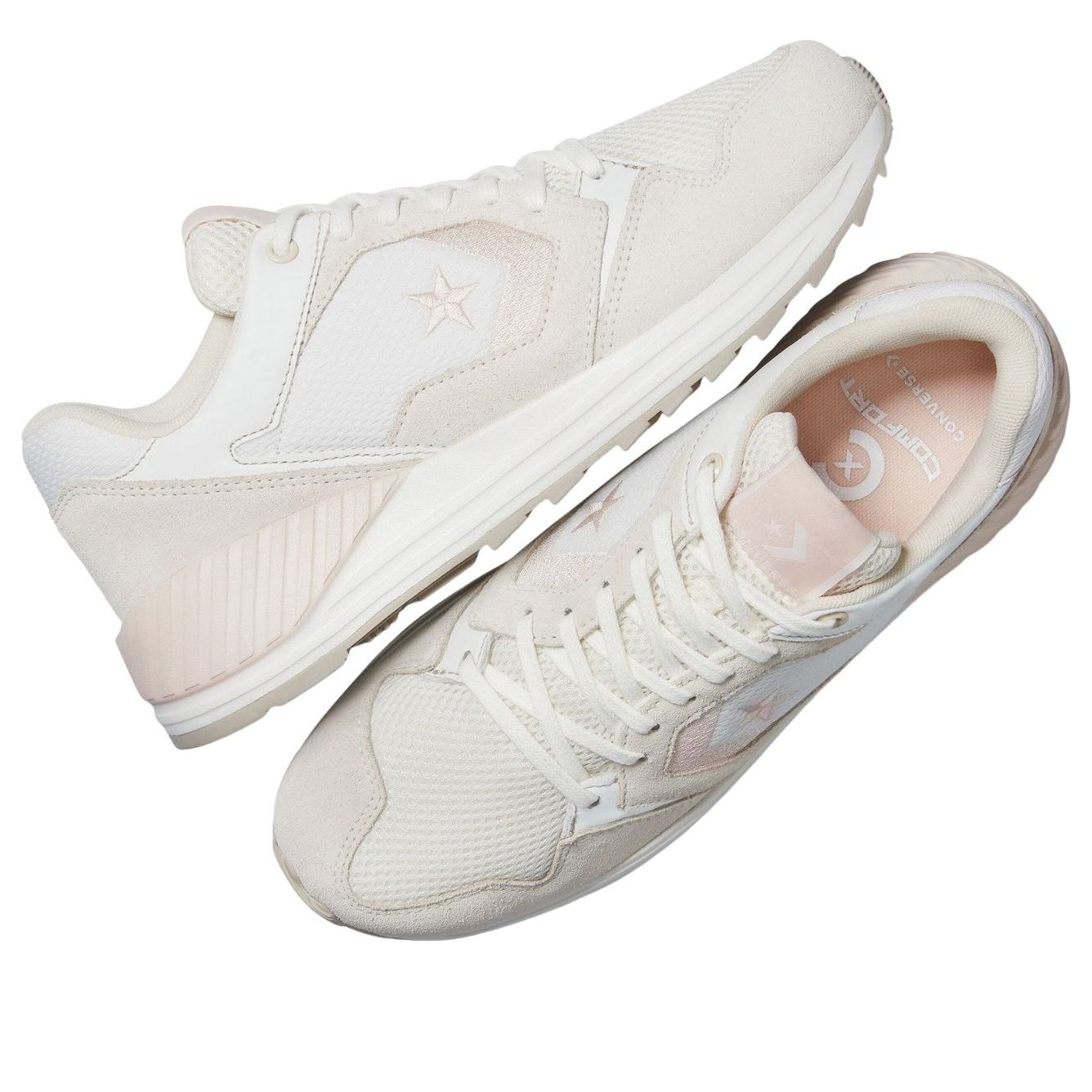 Converse Wave Trainer Ox 'Vintage White Egret Papyrus' A13462C