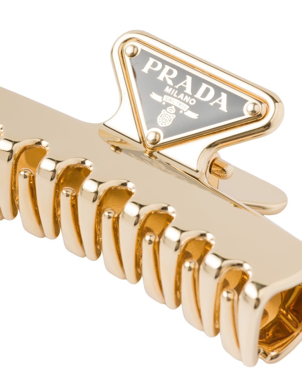 (WMNS) PRADA FW25 Metal Hair Clip 'Gold' 1IF103-2BA6-F0056