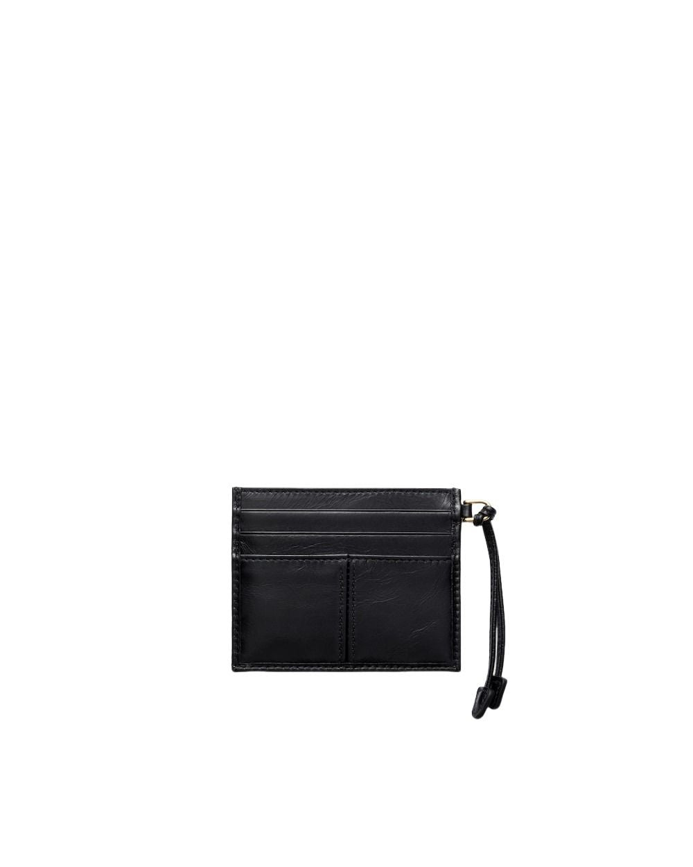 (WMNS) PRADA FW25 Leather Card Holder 'Black' 1MC025-2CYR-F0002