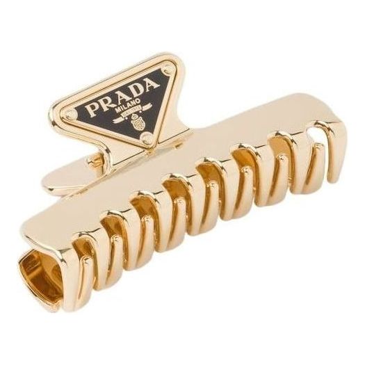 (WMNS) PRADA FW25 Metal Hair Clip 'Gold' 1IF103-2BA6-F0056
