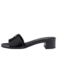 (WMNS) PRADA SS26 Saffiano Patent Leather Sandals 'Black' 1XX730-3A9S-F0002