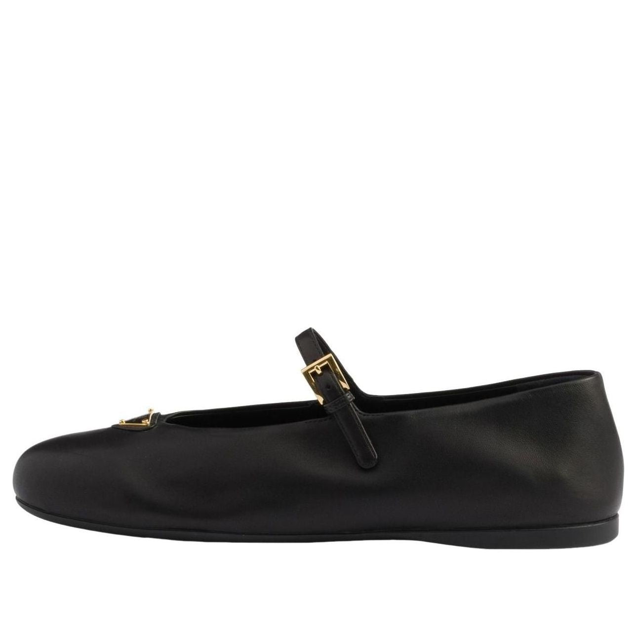 (WMNS) PRADA SS26 Nappa leather Ballerinas 'Black' 1F793N-038-F0002