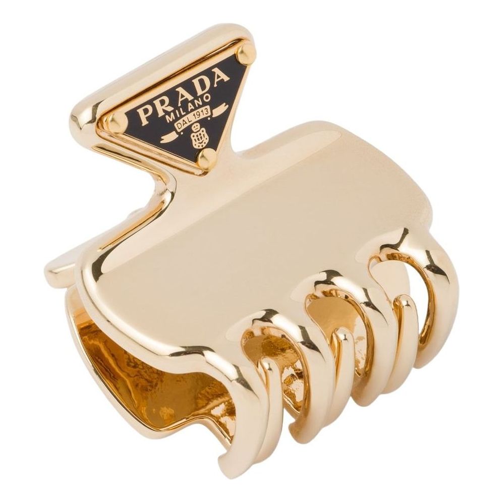 (WMNS) PRADA FW25 Metal Hair Clip 'Gold' 1IF087-2BA6-F0056