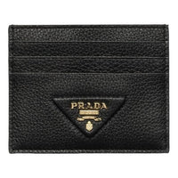 (WMNS) PRADA SS26 Leather Card Holder 'Black' 1MC025-2BBE-F0632