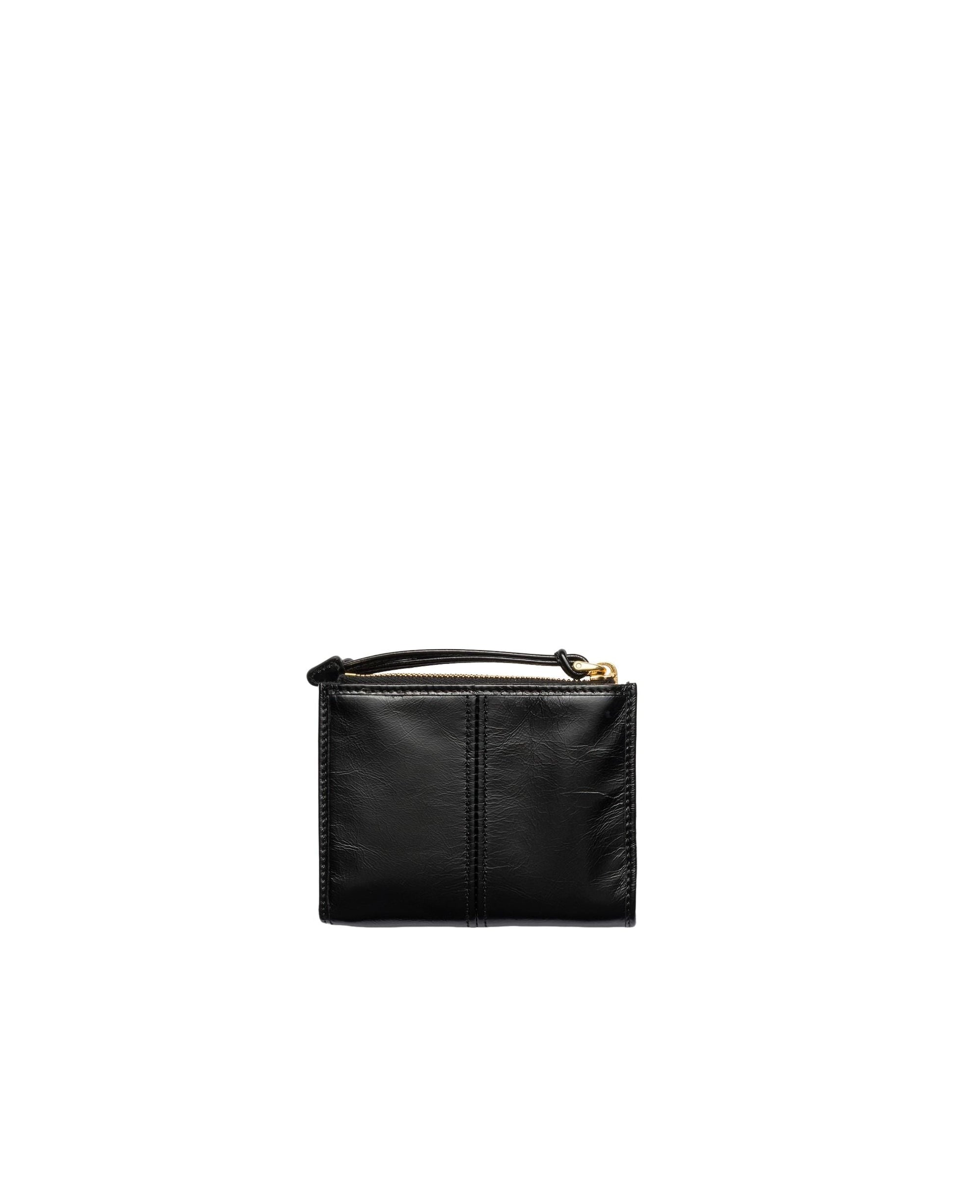 (WMNS) PRADA FW25 Small Leather Wallet 'Black' 1ML050-2CYR-F0002
