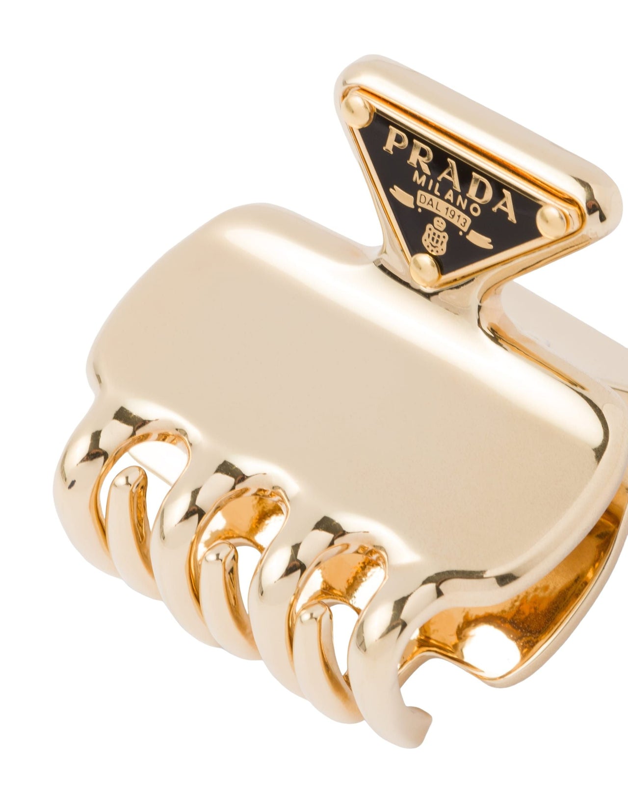 (WMNS) PRADA FW25 Metal Hair Clip 'Gold' 1IF087-2BA6-F0056