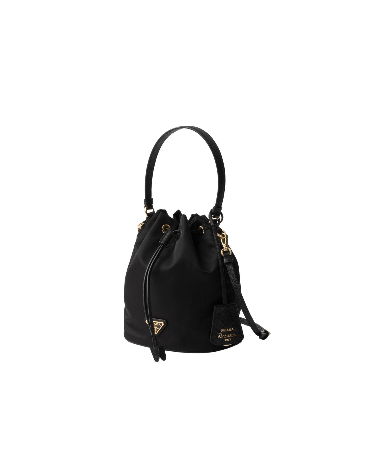 (WMNS) PRADA FW25 Prada Re-Edition 1978 Re-Nylon Mini Bag 'Black' 1BE067-RV44-F0002