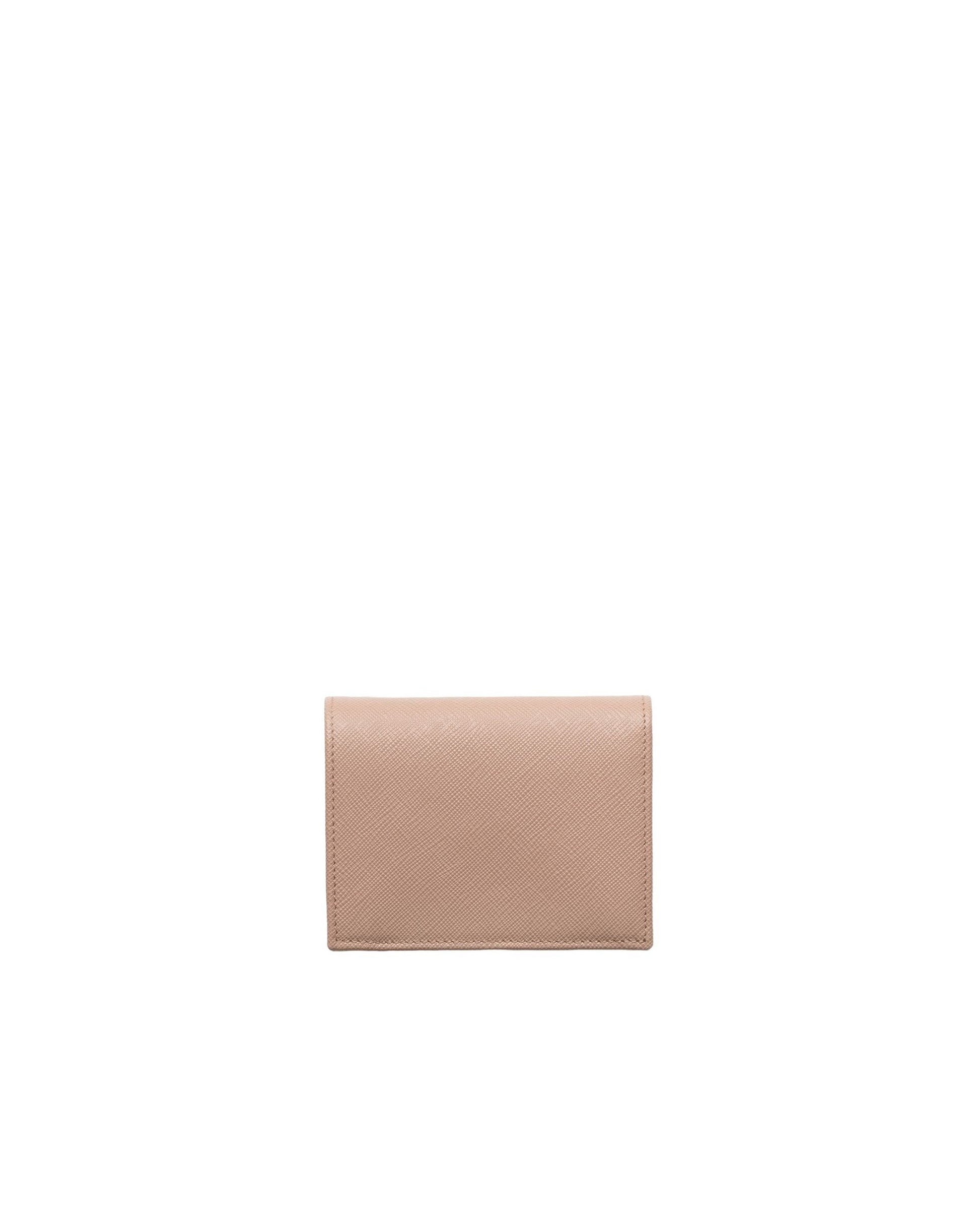 (WMNS) PRADA SS26 Small Saffiano Leather Wallet 'Powder Pink' 1MV204-QHH-F0236