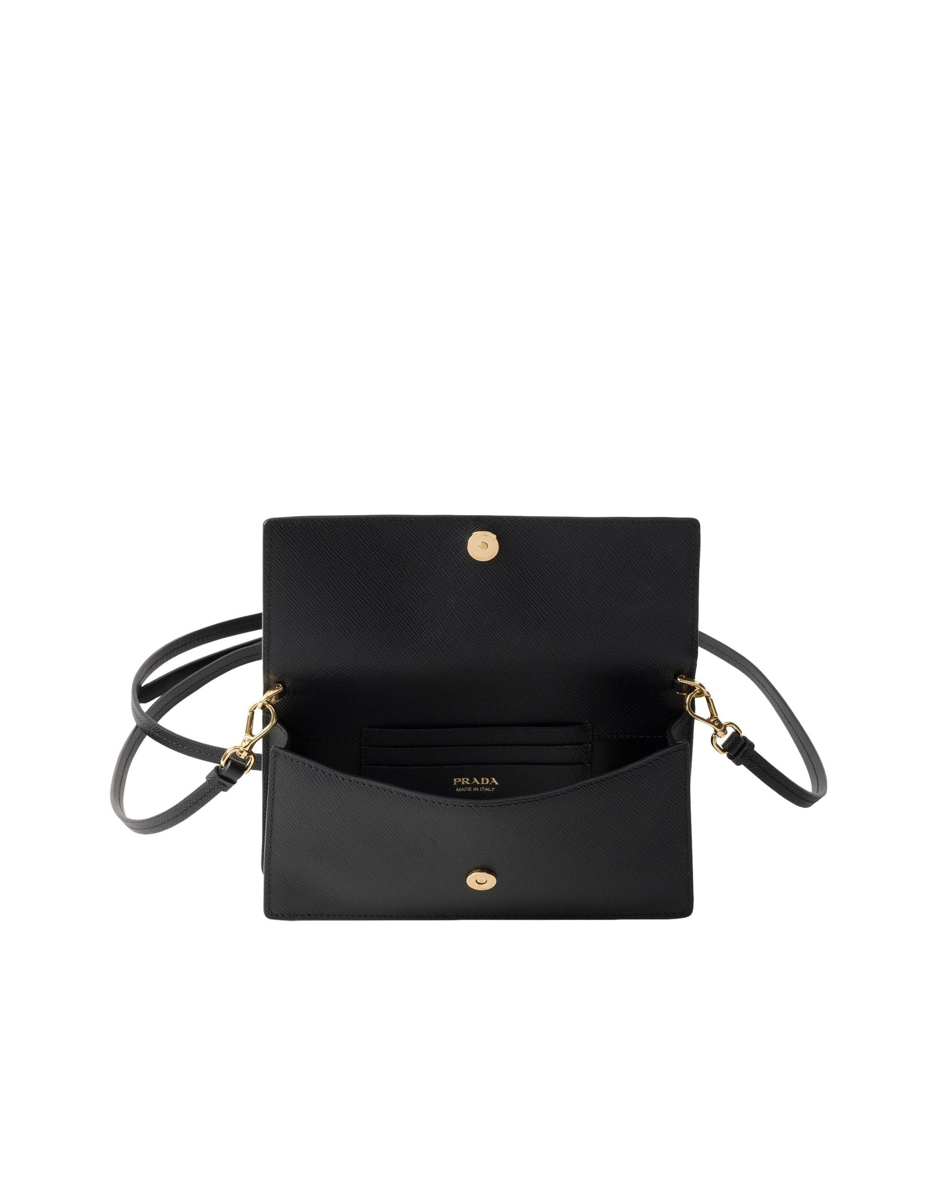 (WMNS) PRADA FW25 Saffiano leather Mini-Bag 'Black' 1NF059-2DB3-F0002