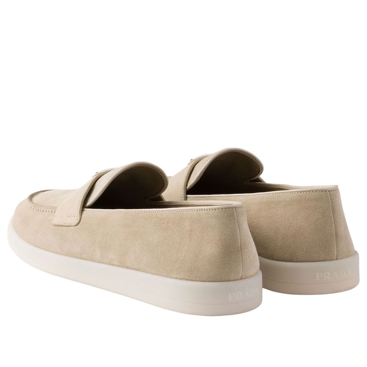 PRADA SS26 Suede Loafers 'Desert' 2DG124-103-F0FHI