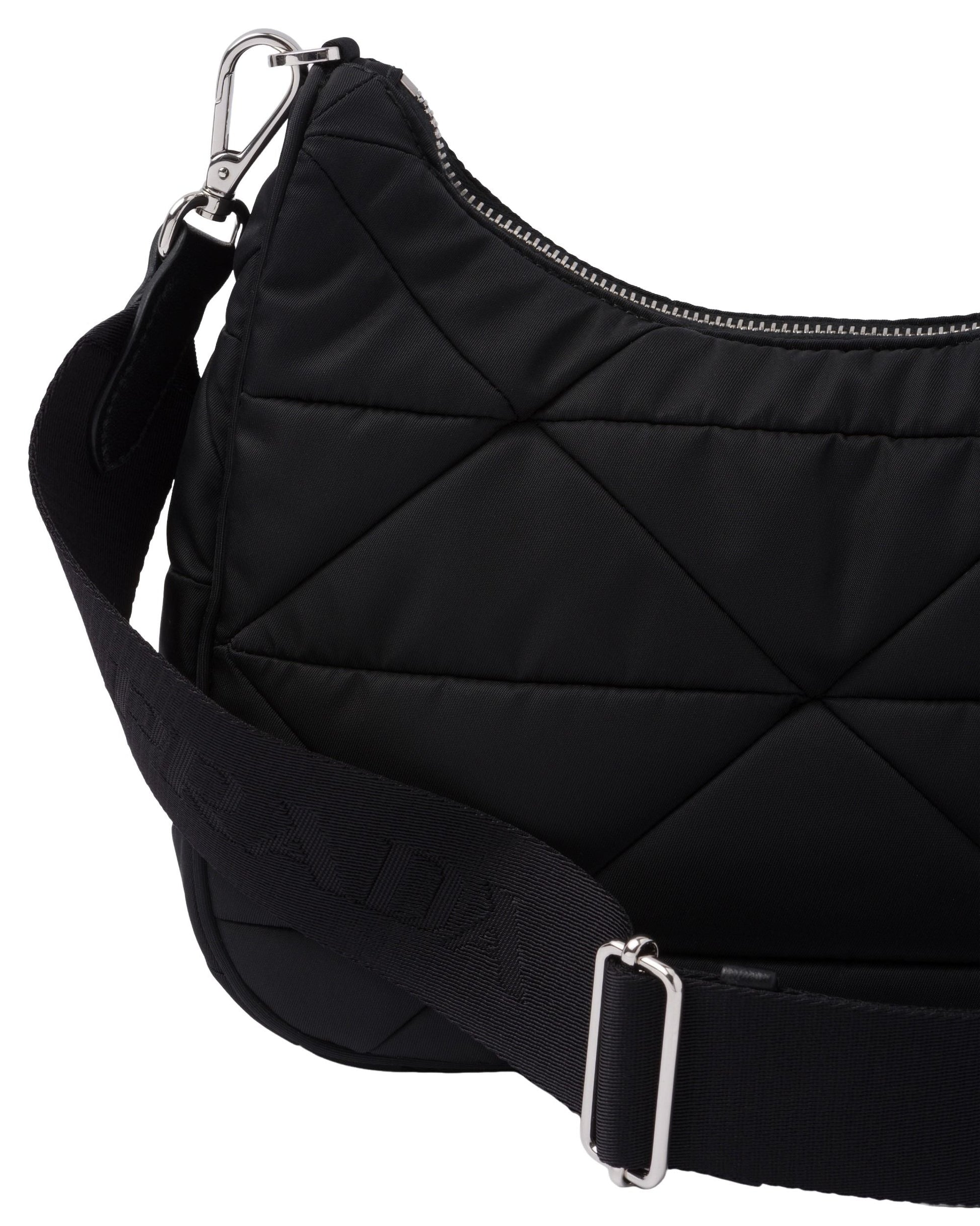(WMNS) PRADA FW25 Padded Re-Nylon Shoulder Bag 'Black' 1BC151-RDJN-F0632