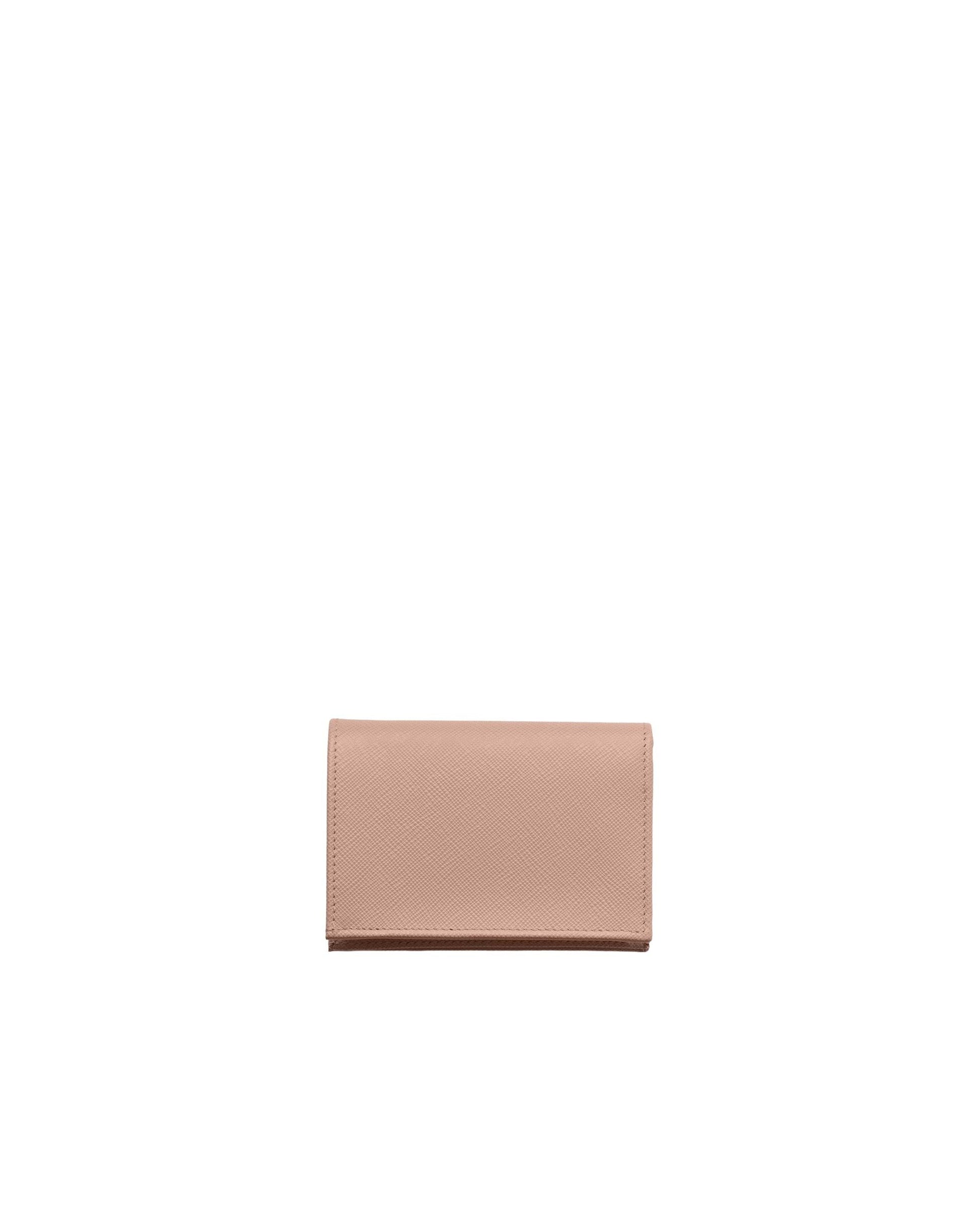 (WMNS) PRADA SS26 Small Saffiano Leather Wallet 'Powder Pink' 1MV021-QHH-F0236