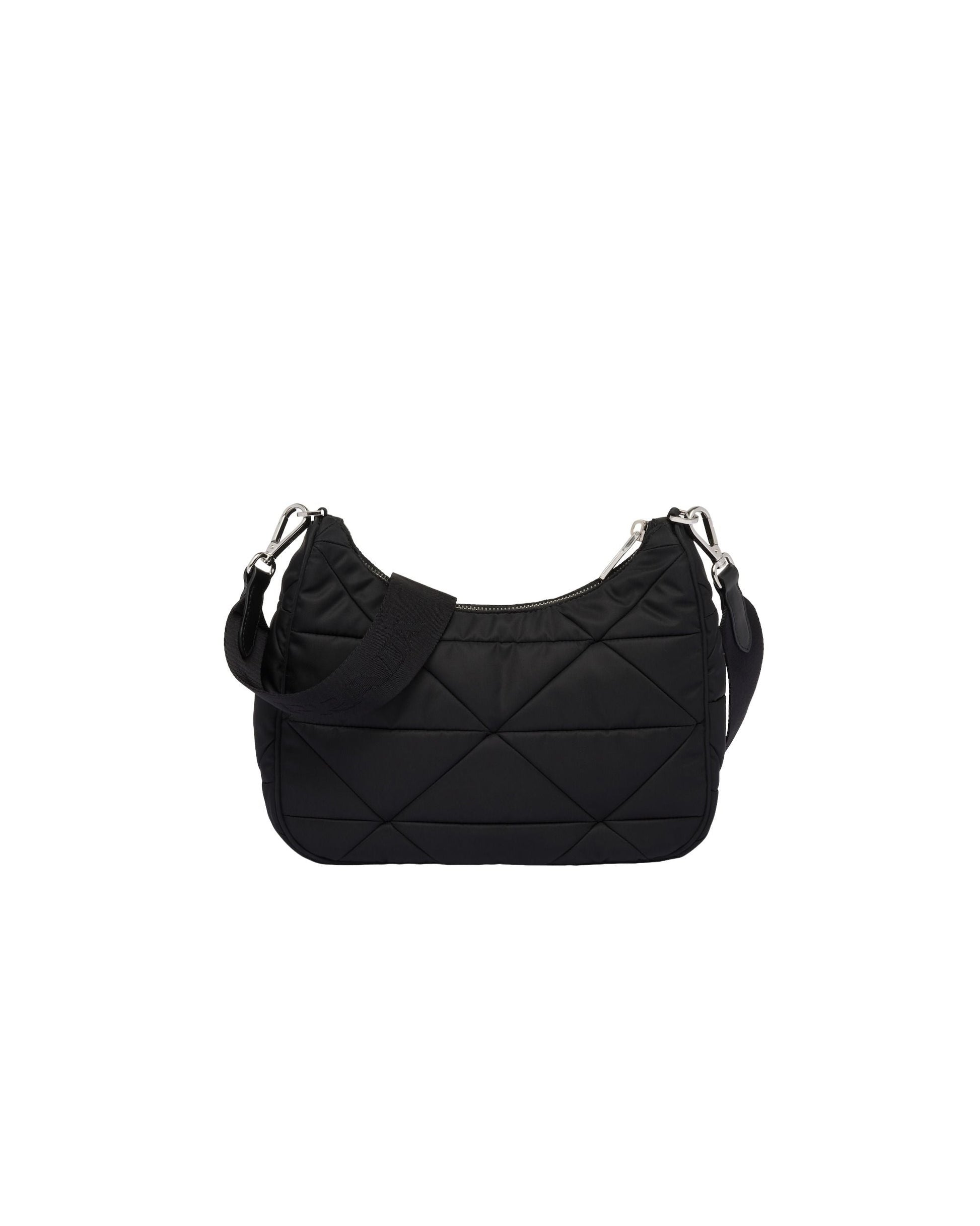 (WMNS) PRADA FW25 Padded Re-Nylon Shoulder Bag 'Black' 1BC151-RDJN-F0632