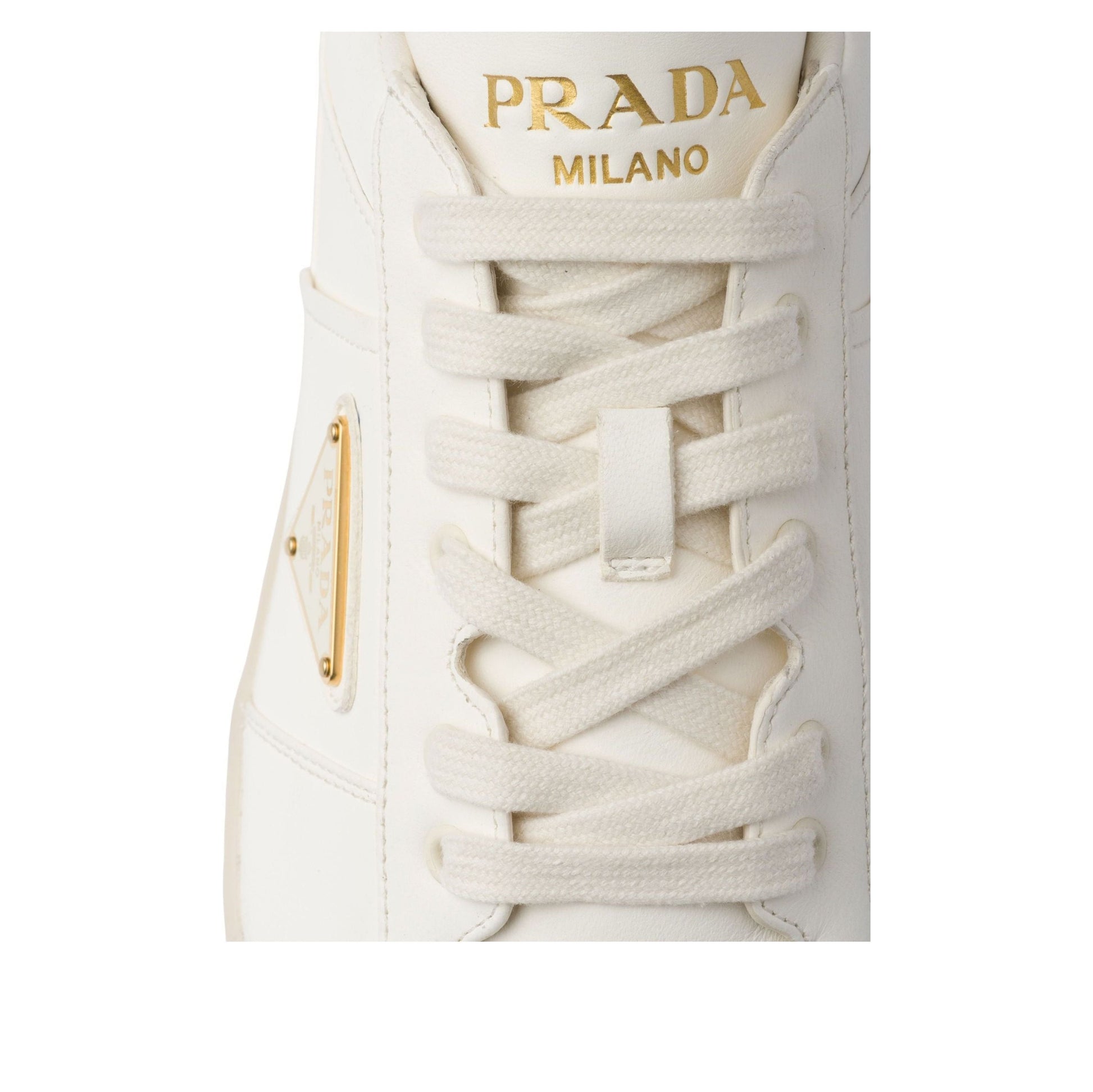 PRADA SS26 Downtown Nappa Leather Sneakers 'Ivory' 2EE364-038-F0304