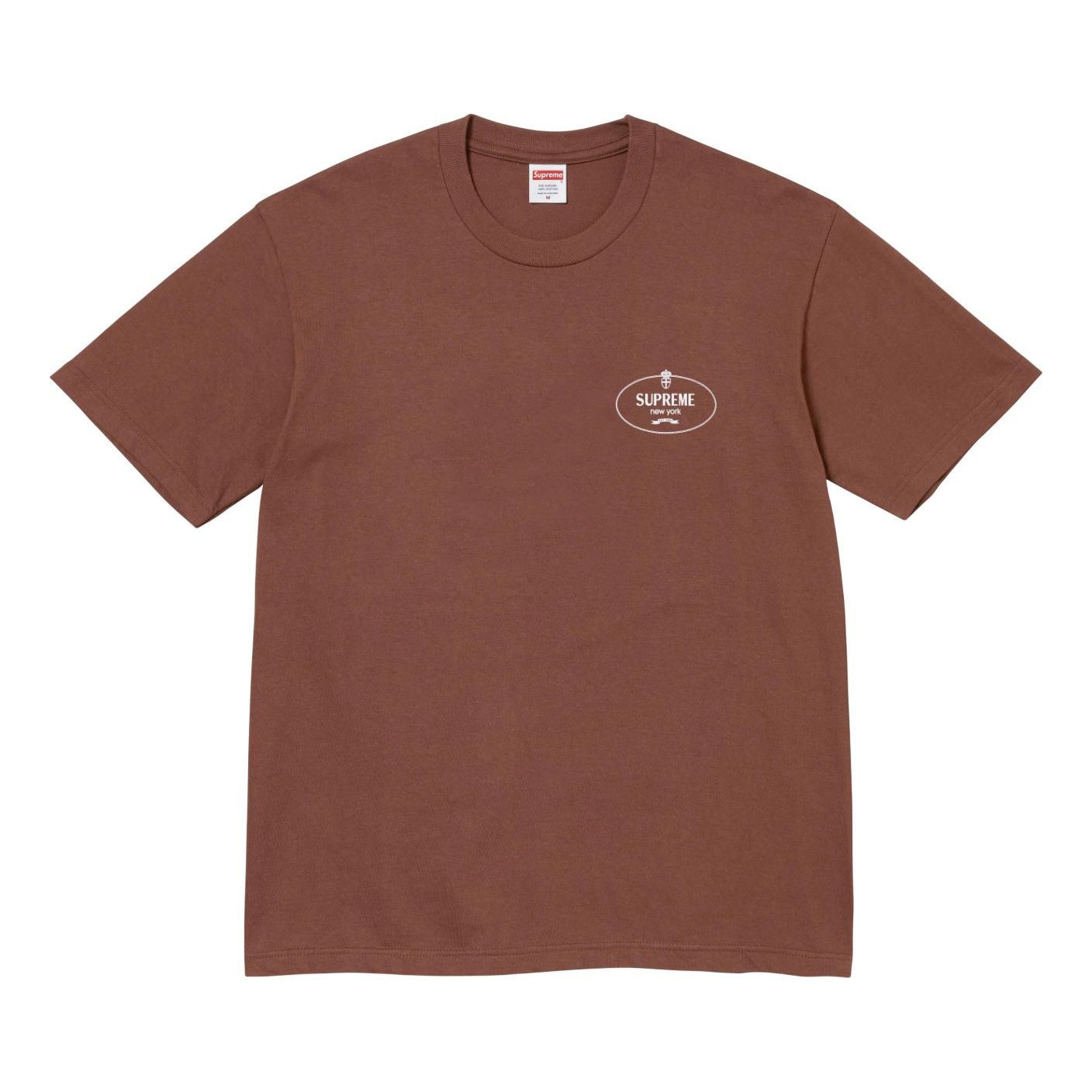 Supreme Crest T-Shirt FW24 'Brown' SUP-FW24-294-BN