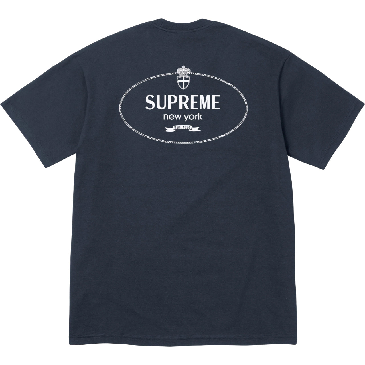 Supreme Crest T-Shirt FW24 'Navy' SUP-FW24-294-N