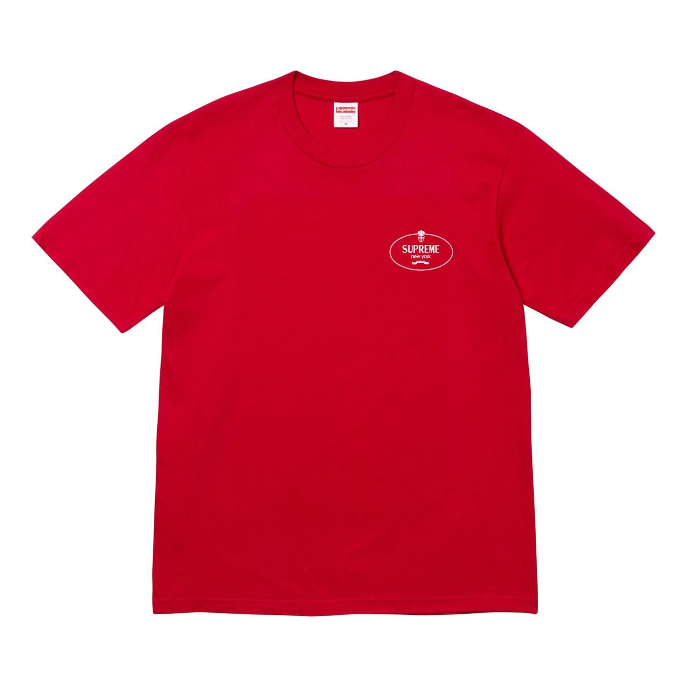 Supreme Crest T-Shirt FW24 'Red' SUP-FW24-294-R