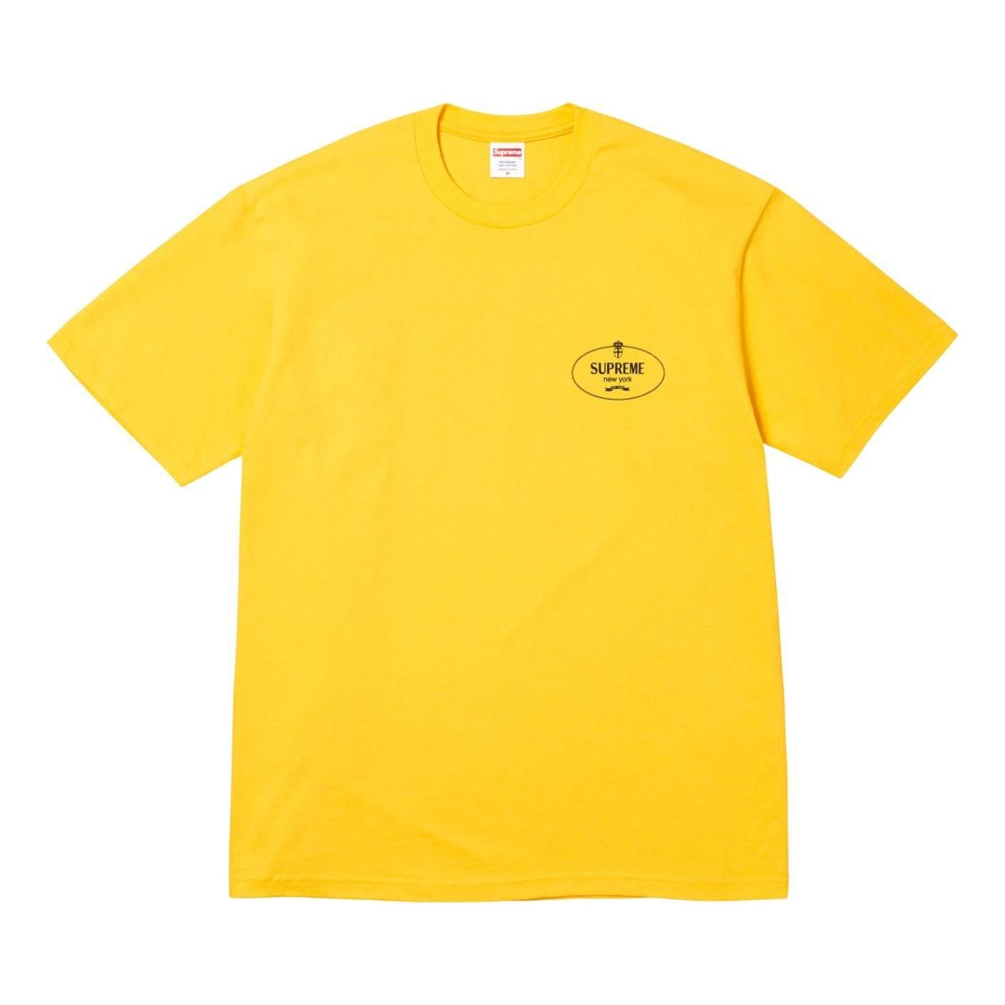 Supreme Crest T-Shirt FW24 'Yellow' SUP-FW24-294-Y