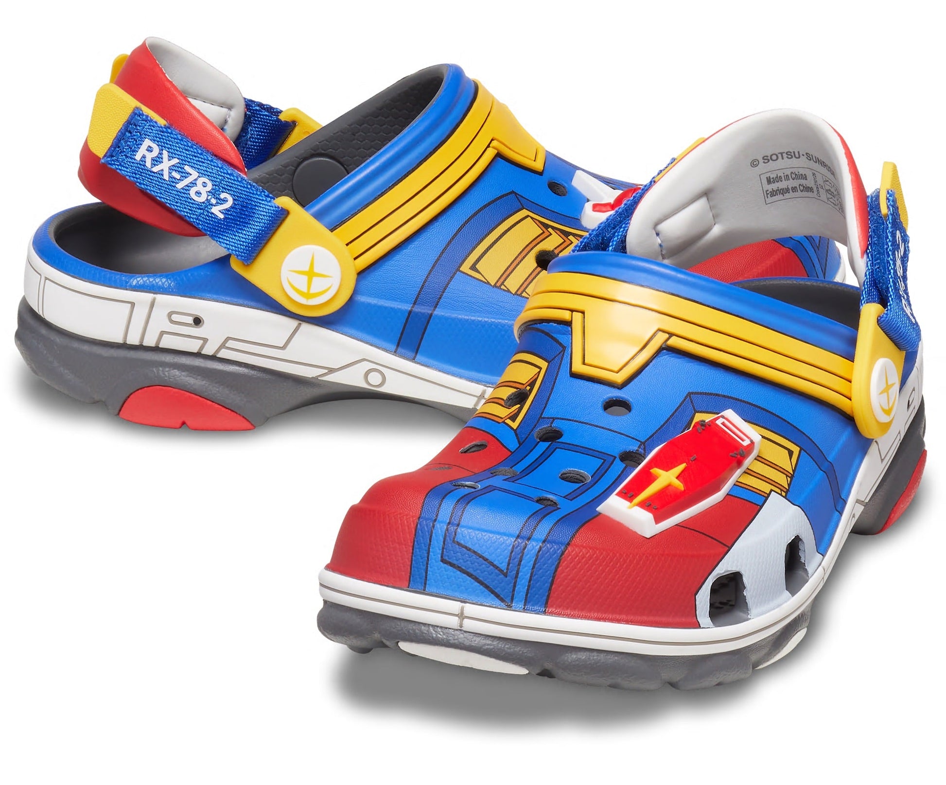 (GS) Crocs x Gundam All-Terrain Clog 'Red Blue' 210129-0DA