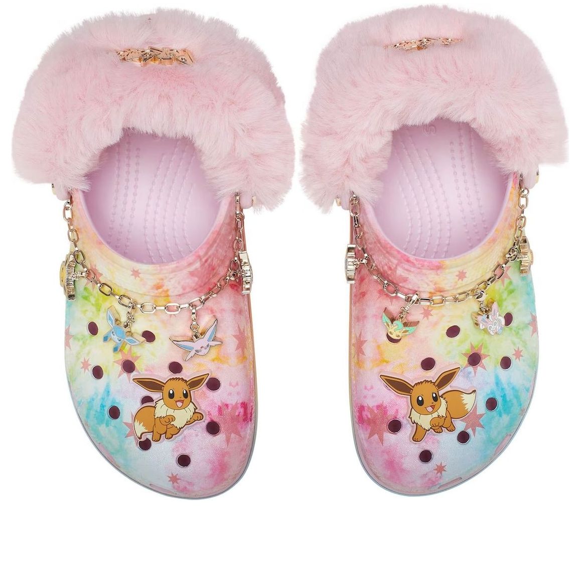(WMNS) Crocs x Pokemon Classic Platform Clog 'Eevee' 211429-90H
