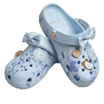 Crocs x LoveShackFancy Classic Clog 'Blue' 212839-4JQ