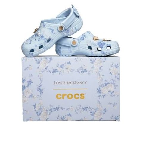Crocs x LoveShackFancy Classic Clog 'Blue' 212839-4JQ