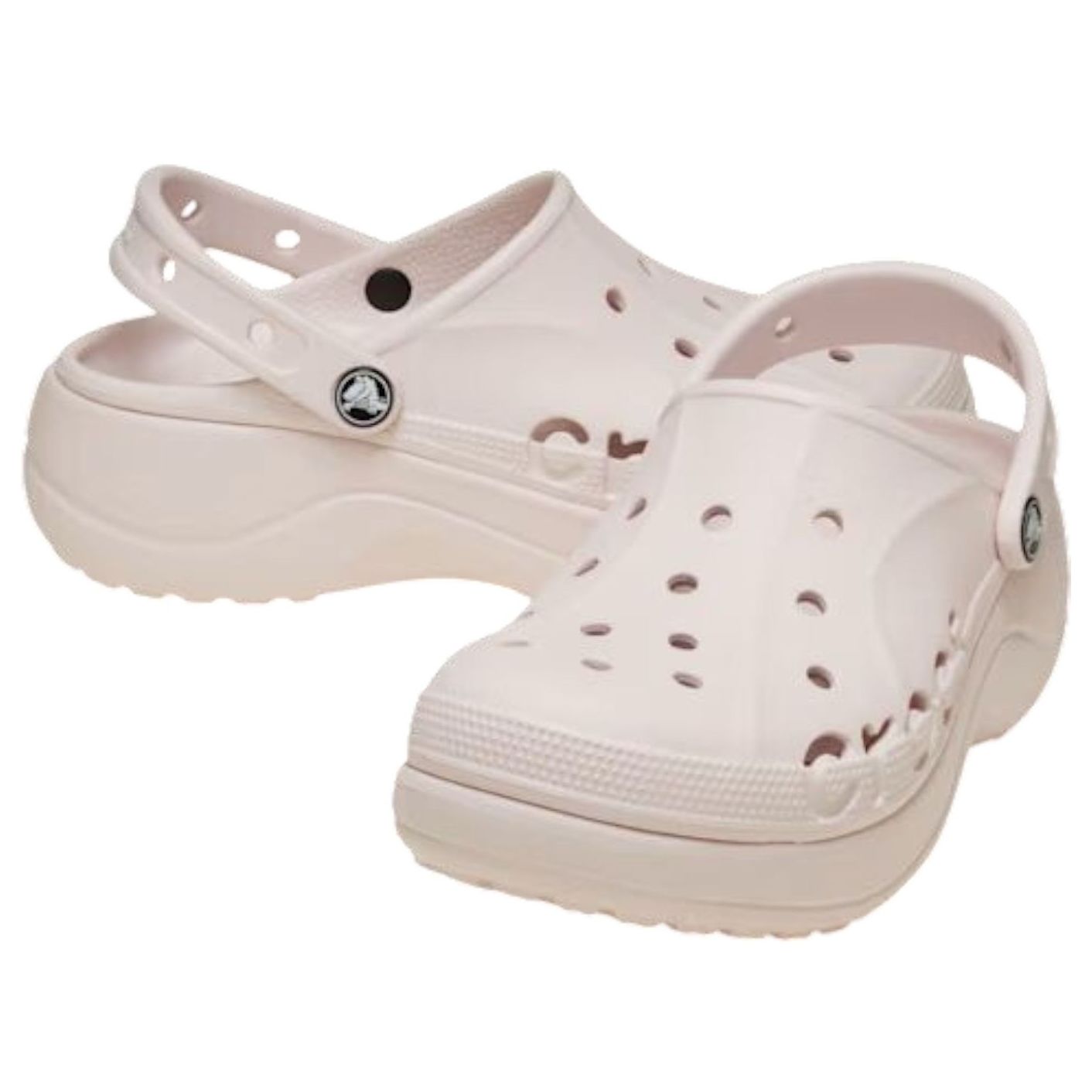 (WMNS) Crocs Baya Platform Clog 'Barely Pink' 208186-6PI