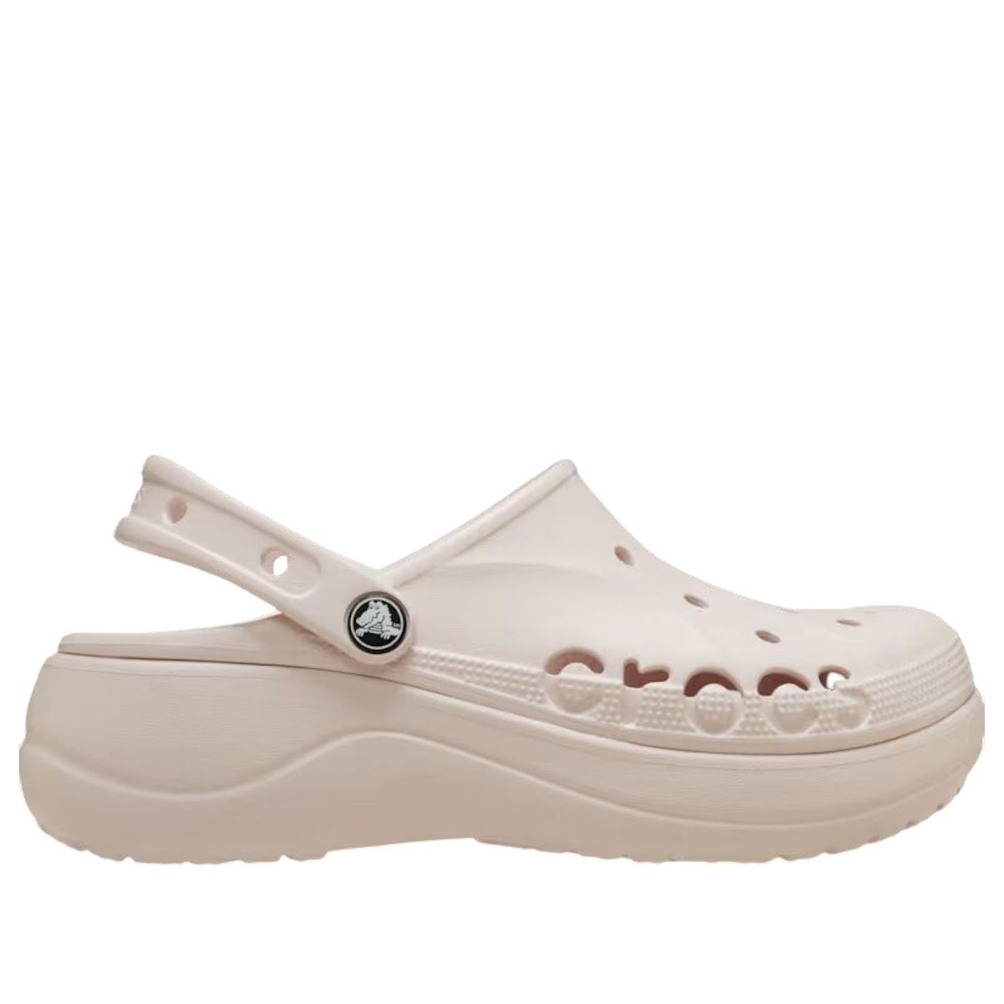(WMNS) Crocs Baya Platform Clog 'Barely Pink' 208186-6PI