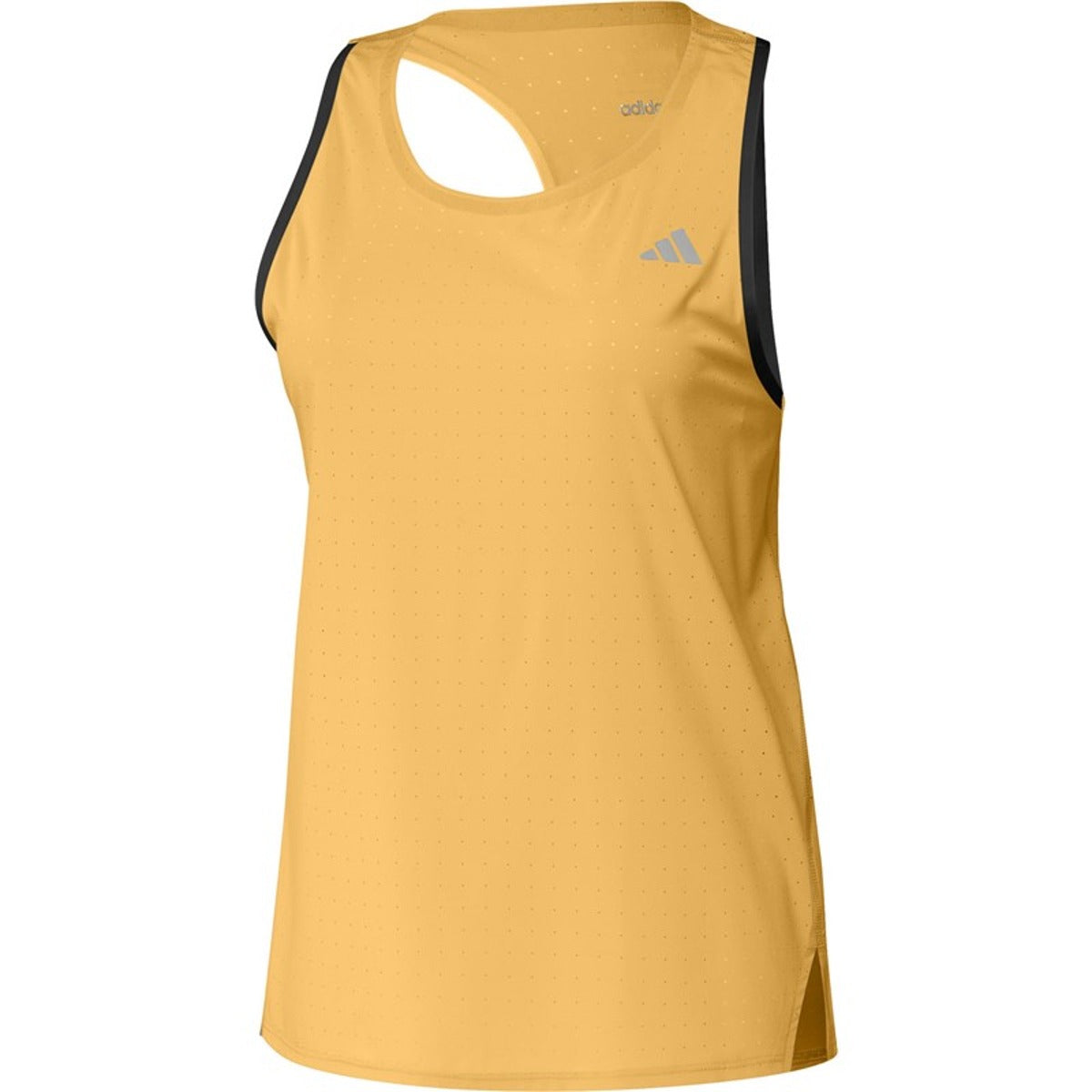 (WMNS) adidas Adizero Running Tank Top Asia Sizing 'Yellow' IN1117