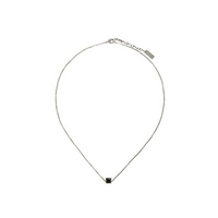 SAINT LAURENT Brass Necklaces Men's Silver