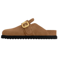 LOUIS VUITTON Cosy Comfort Abrasion Resistant Closed Toe Slippers Women's Brown