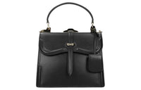 PRADA Leather Shoulder Bag Crossbody Bag Handbag Women's Black