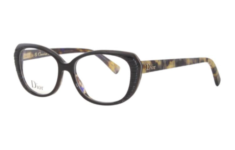 DIOR - Cat Eye Eyeglass Frames Women's Tortoiseshell