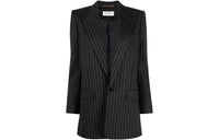 SAINT LAURENT Pinstripe Tailored Blazer