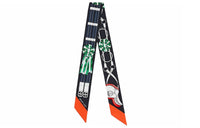 HERMES Jumping Silk Scarves Women's Black
