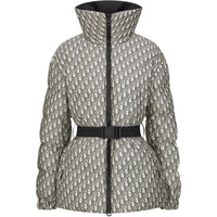 DIOR FW24 Puffer Jacket Women's Gray