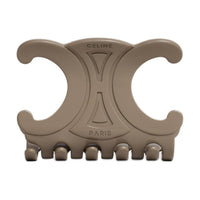 CELINE Hair Clips Women's Khaki