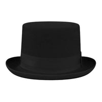 DIOR Rabbit Fur Felt Top Hats Women's Black
