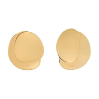 CELINE Petale Earrings In Brass With Gold Finish
