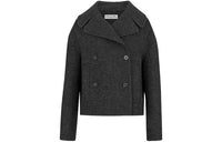 DIOR Dior Quarterly New Products FW21 Coats Women's Dark Gray