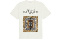 CELINE T-Shirts Men Gray White