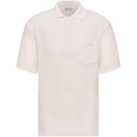 DIOR Polo Shirt Men's Gray White