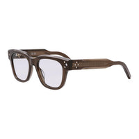 DIOR Square Eyeglass Frames Men's Brown